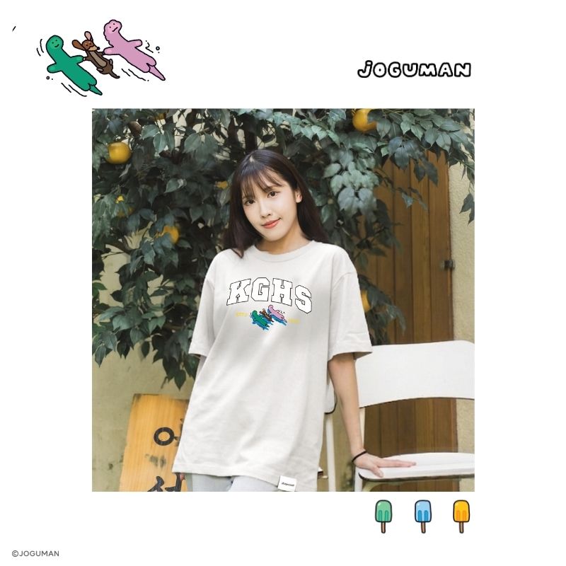 JOGUMAN T-Shirt White 01